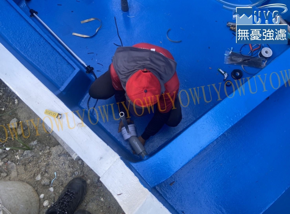 魚池過濾-嘉義藍先生